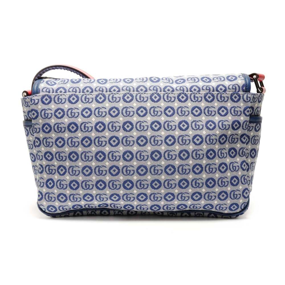 GUCCI Blue Messenger Shoulder Bag - Picture 2 of 13